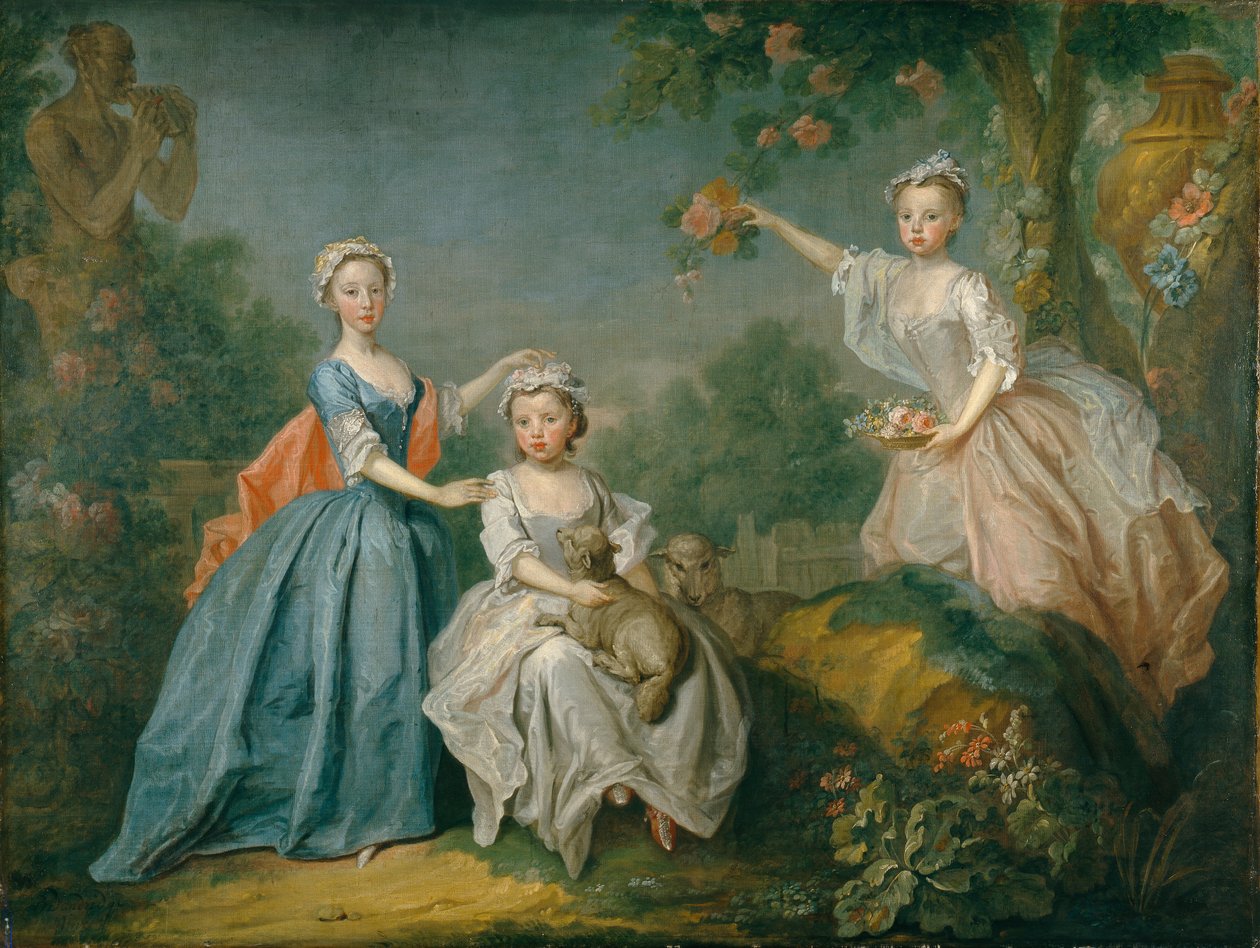 The Ladies Noel, ca 1740 (olja på duk) av Bartholomew Dandridge