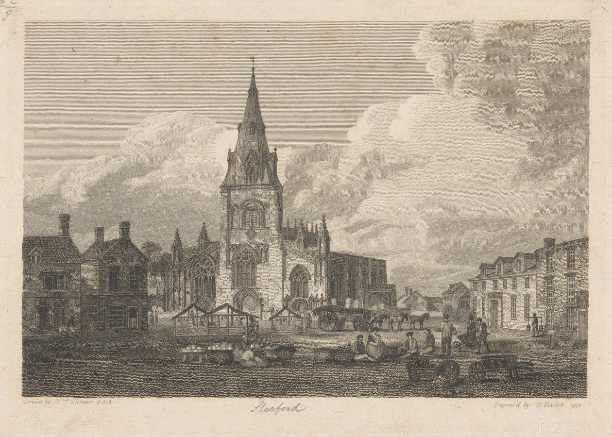Sleaford kyrka av Bartholomew Howlett