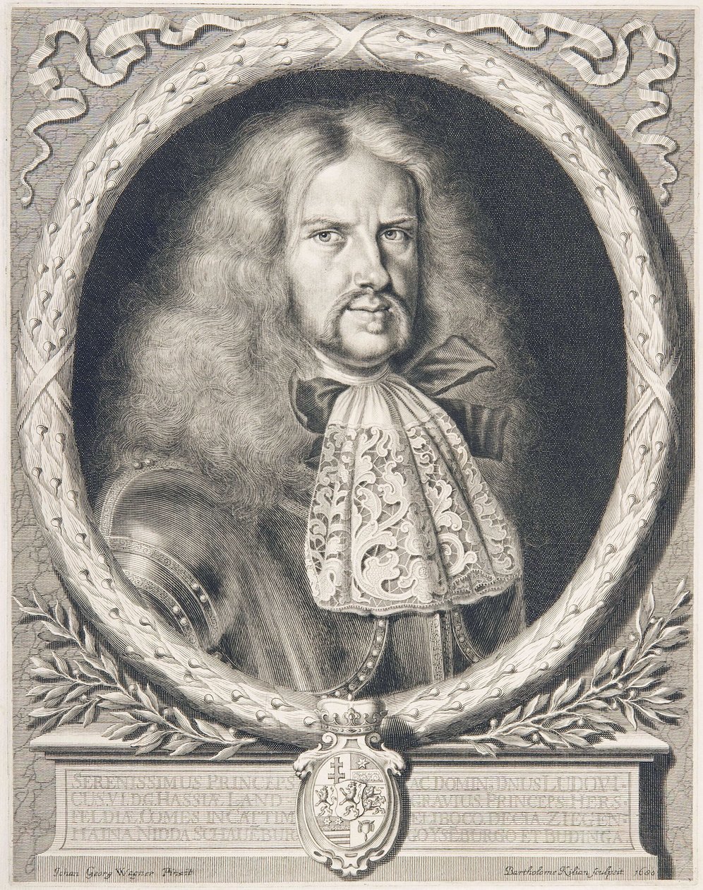 Ludwig VI. (1630–1678), Landgraf von Hessen-Darmstadt 1661–1678 av Bartholomäus Kilian
