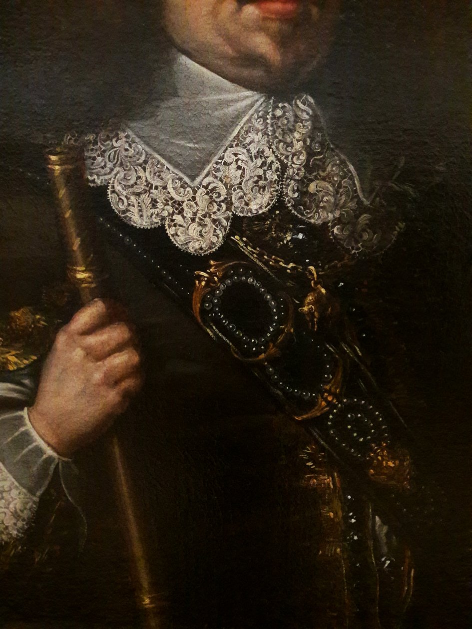 Porträtt av Ladislaus IV Vasa (detalj) av Bartlomiej Strobel