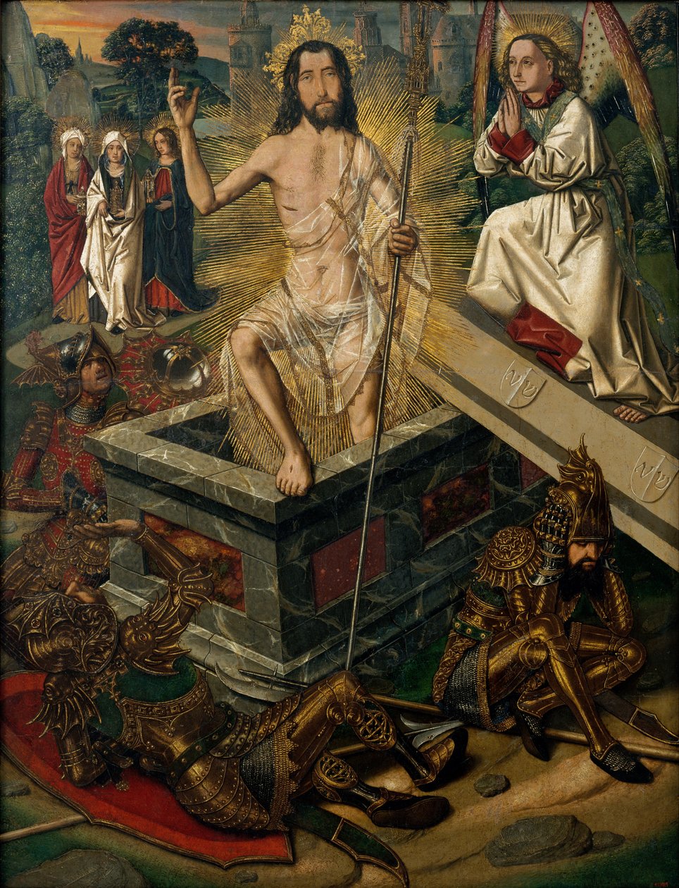Uppståndelse av Bartolomé Bermejo