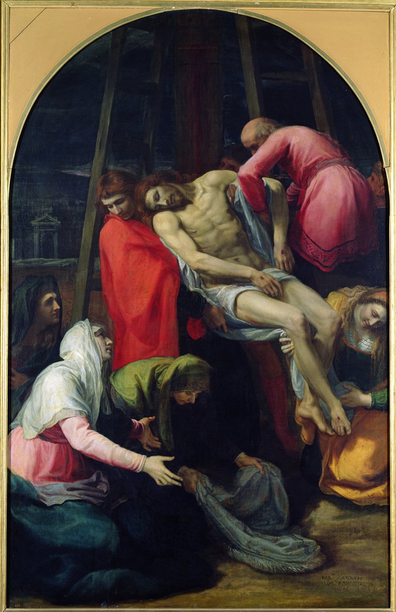 Nedgången från korset, 1595 av Bartolomé Carducho
