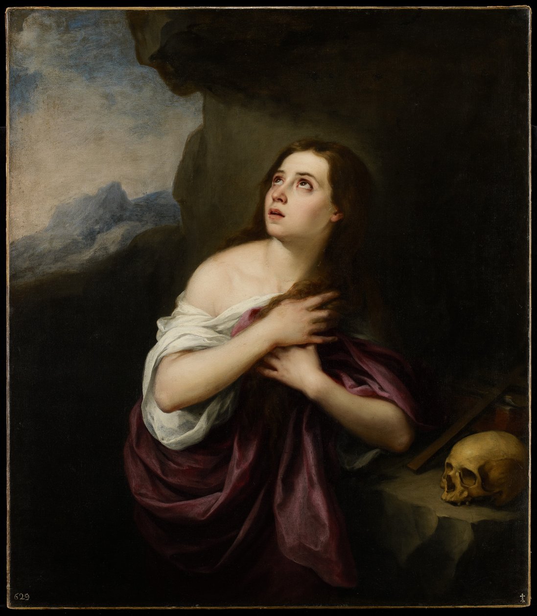 Den botfärdiga Magdelene, ca 1650-65 av Bartolomé Esteban Murillo