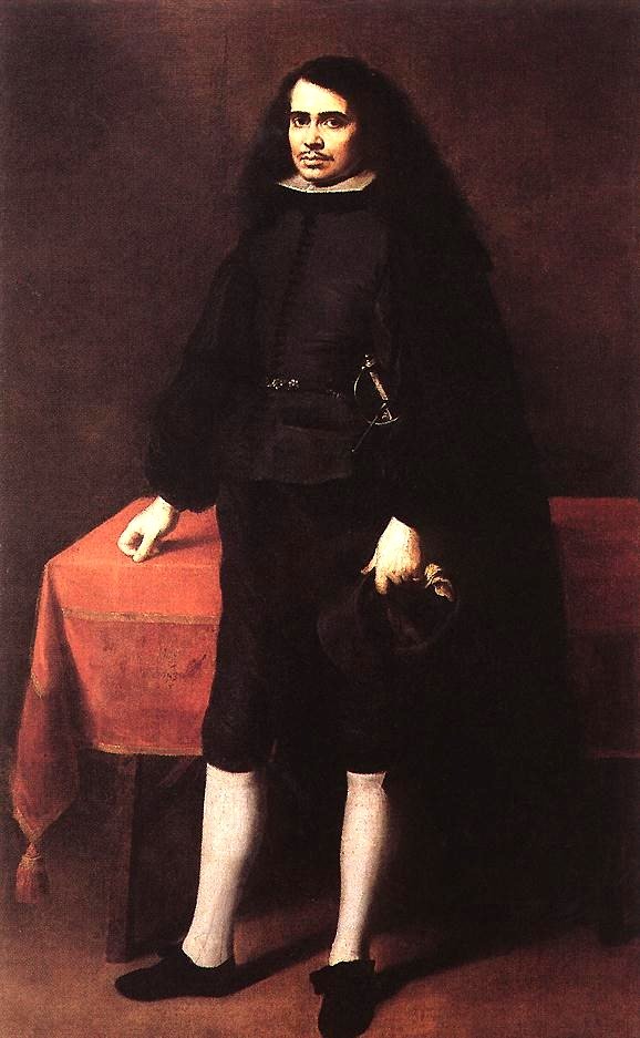 Portrait of a Gentleman in a Ruff Collar  av Bartolomé Esteban Murillo