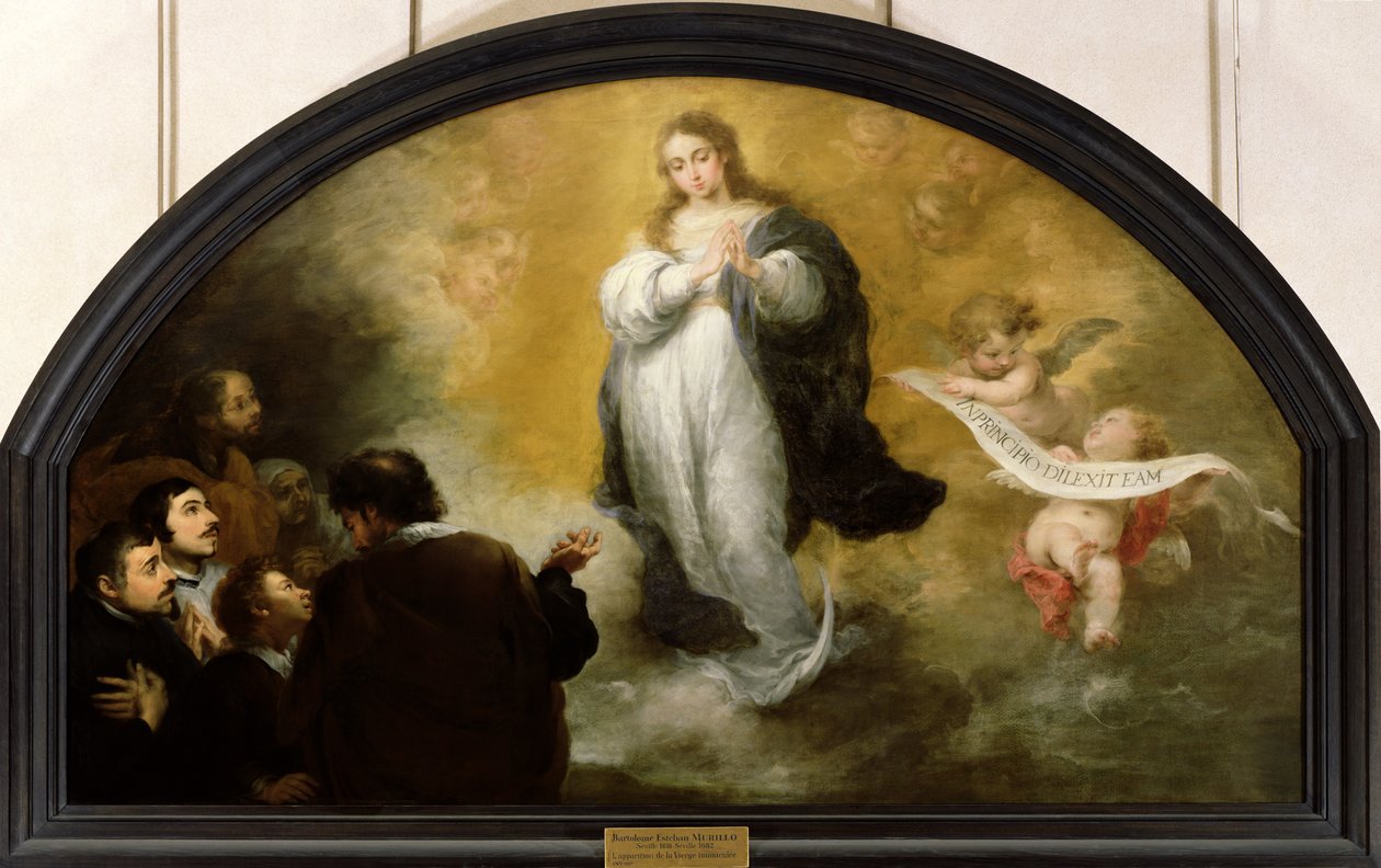 Jungfruns uppenbarelse, 1665 av Bartolomé Esteban Murillo