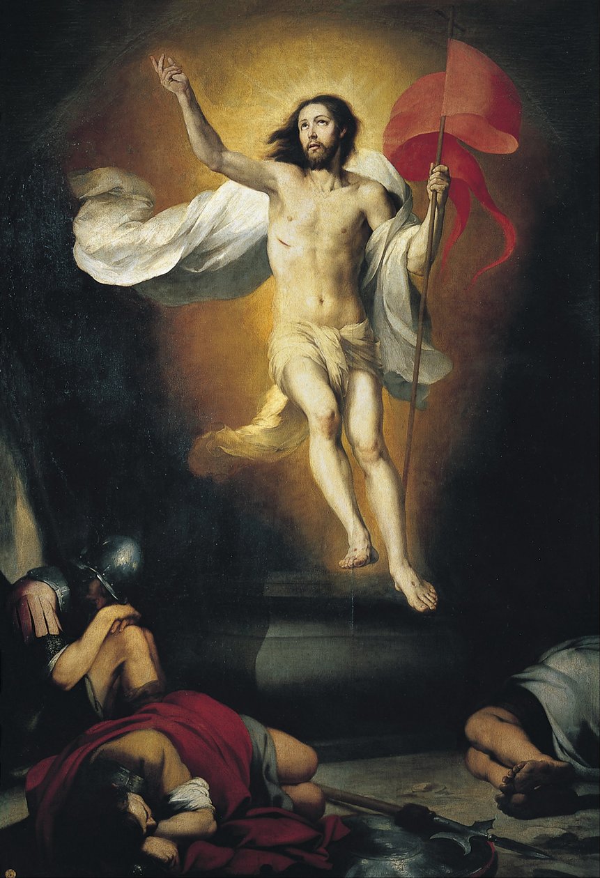 Herrens uppståndelse av Bartolomé Esteban Murillo