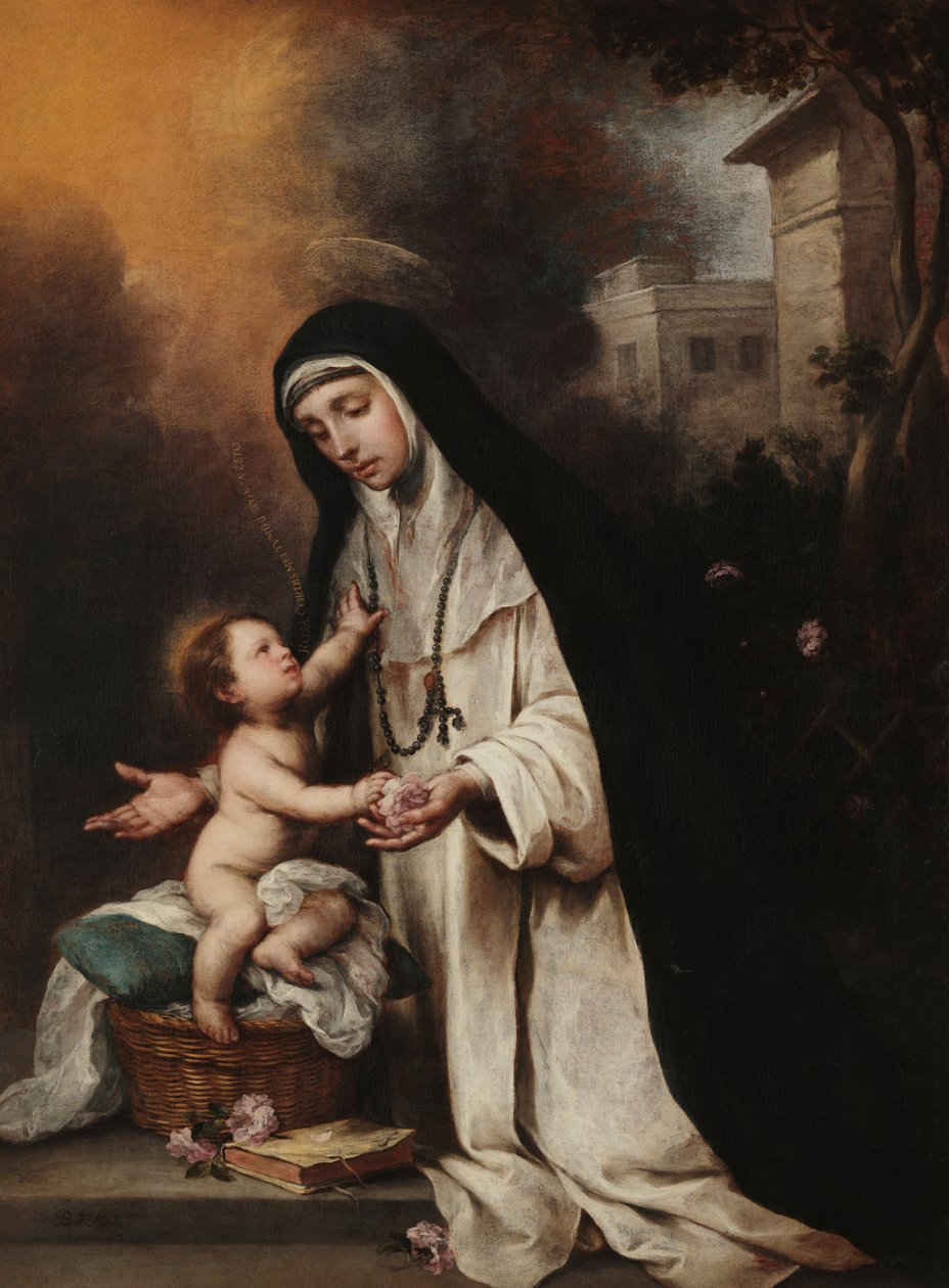 Santa Rosa de Lima av Bartolomé Esteban Murillo