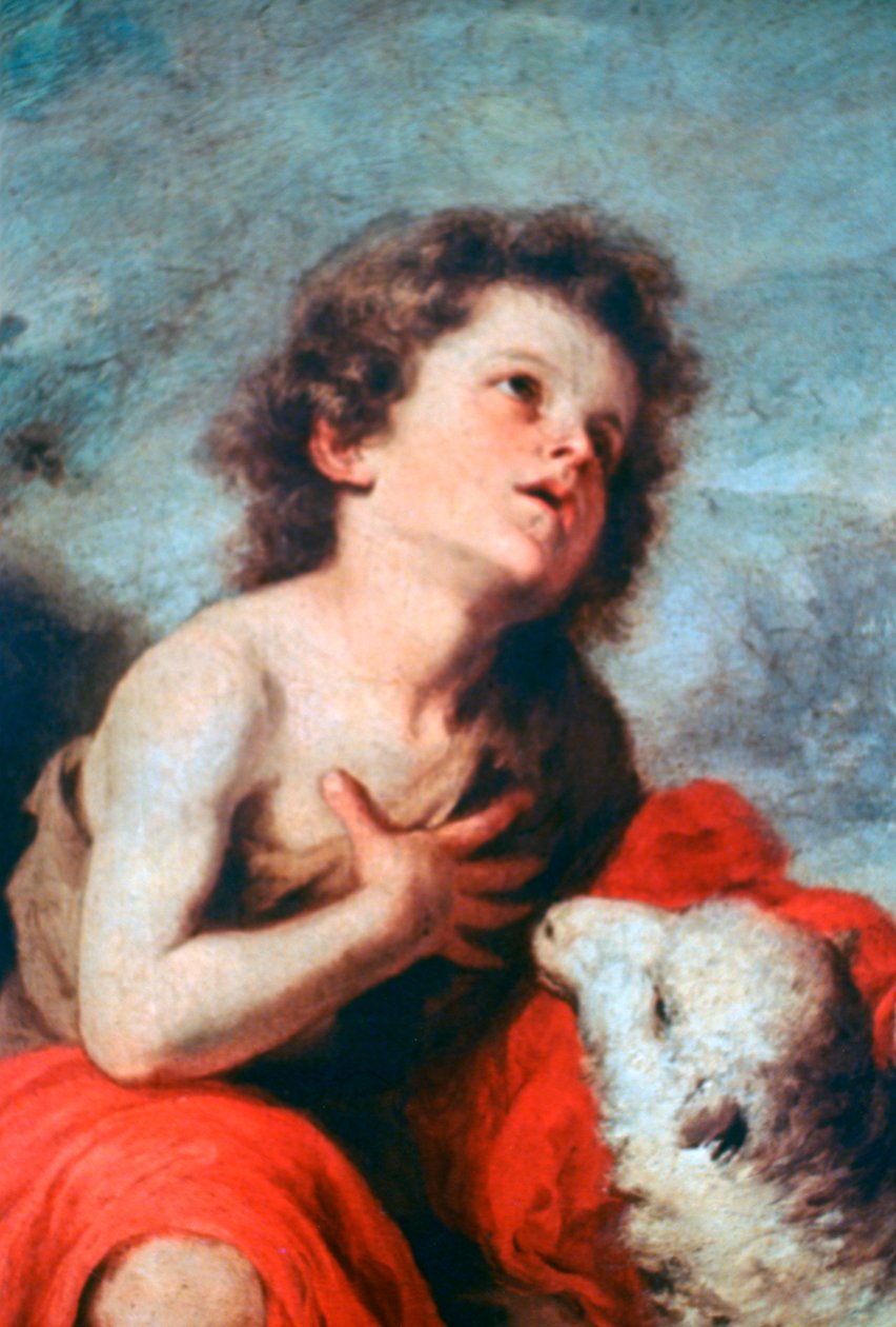 Johannes Döparen som barn, c1665 av Bartolomé Esteban Murillo