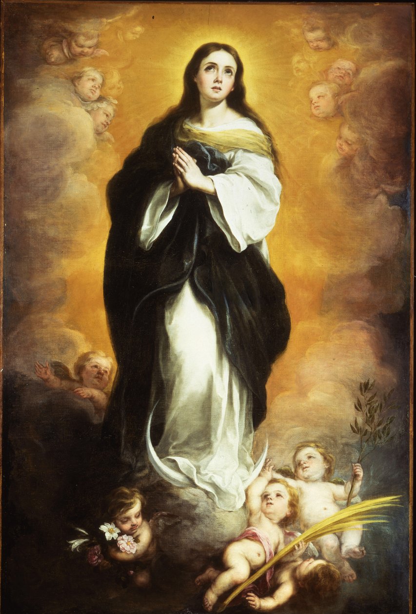 Den obefläckade avlelsen av Bartolomé Esteban Murillo