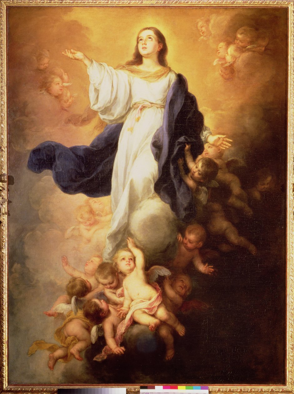 Jungfruns antagande, 1670-talet av Bartolomé Esteban Murillo