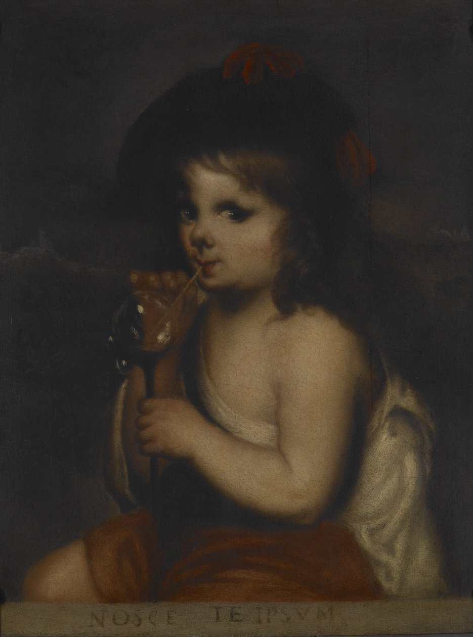 Boy Blowing Bubbles (olja på duk) av Bartolomé Esteban Murillo