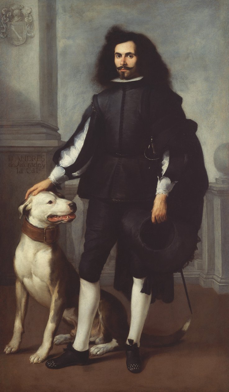 Don Andrés de Andrade och Cal, ca 1665-72 (olja på duk) av Bartolomé Esteban Murillo