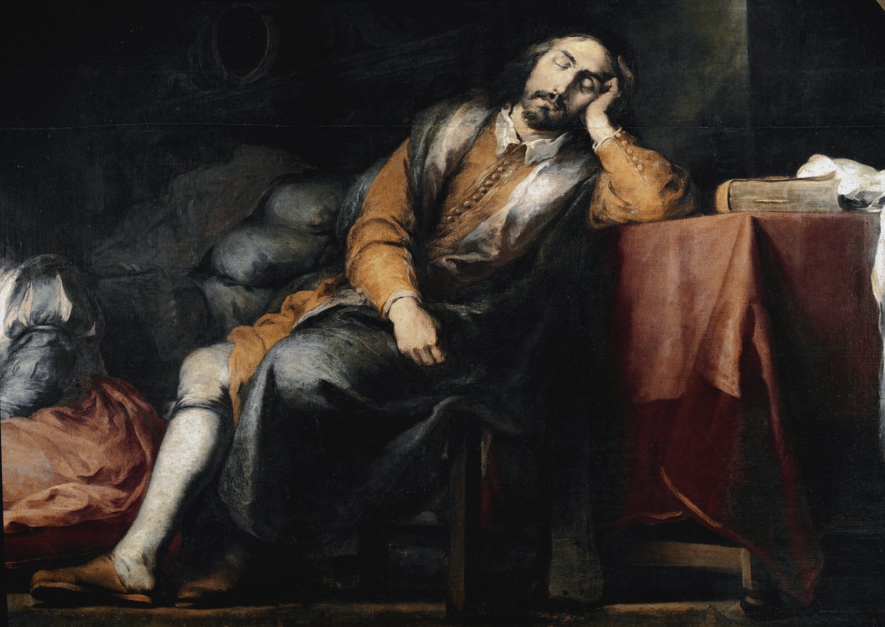 Historien om grundandet av Santa Maria Maggiore i Rom: drömmen om patriciern av Bartolomé Esteban Murillo