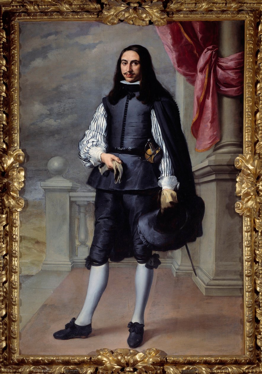 Porträtt vid foten av Fernandez de Velasco, gentleman från Sevilla Målning av Bartolome Murillo (1618-1682) 1659 Sön. 2,08x1,38 m av Bartolomé Esteban Murillo