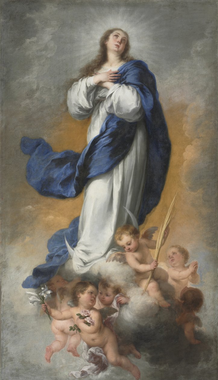 Den obefläckade avlelsen av Bartolomé Esteban Murillo