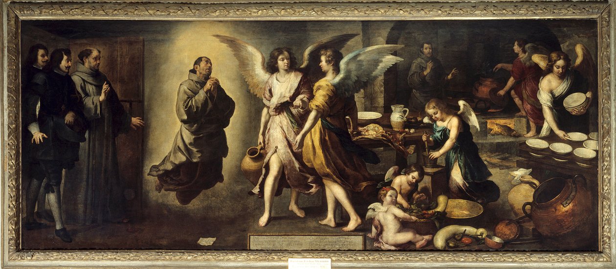 Änglarnas kök representation av franciskanermunken Saint Diego d