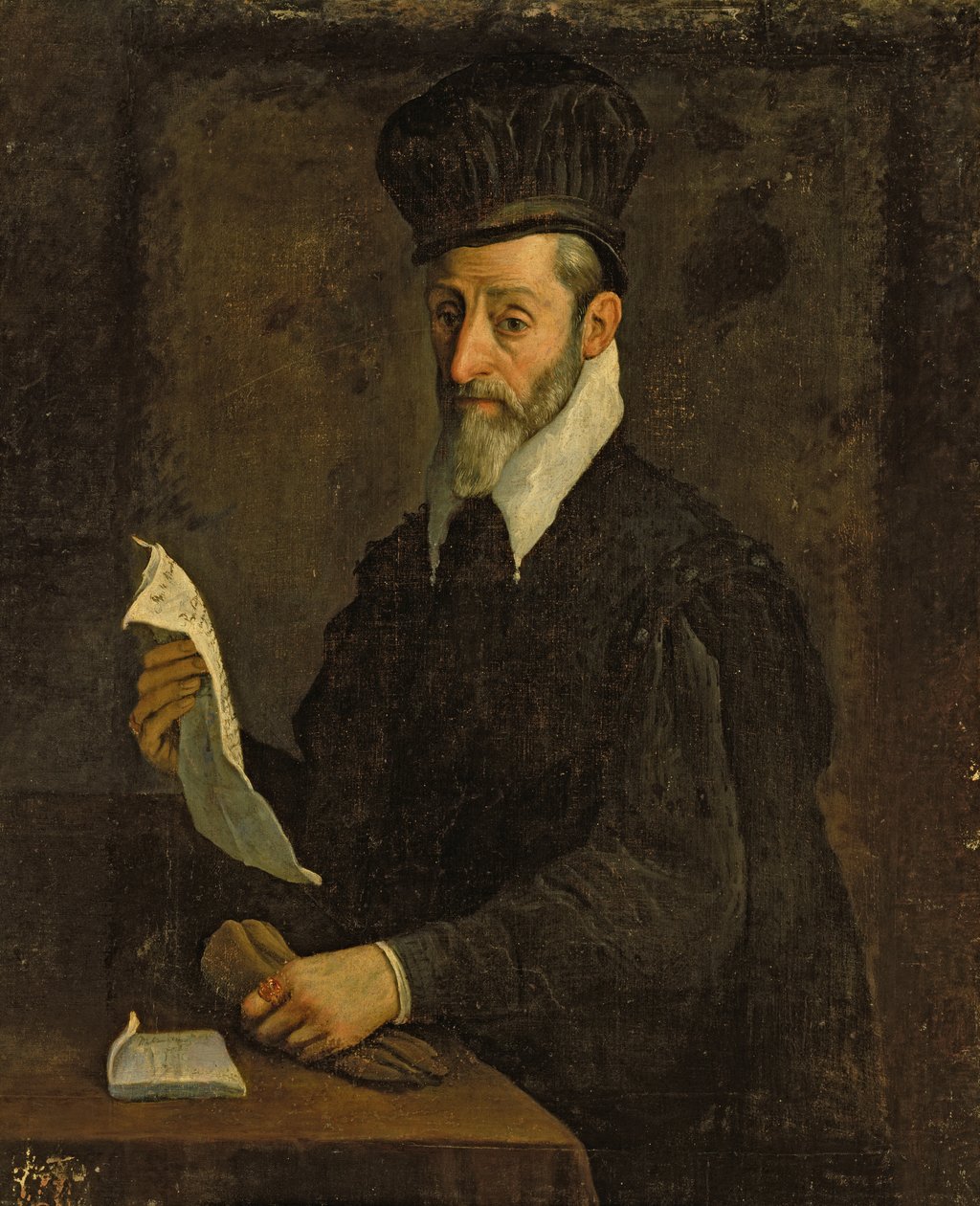Porträtt av Torquato Tasso (1544-95) av Bartolomeo Passarotti