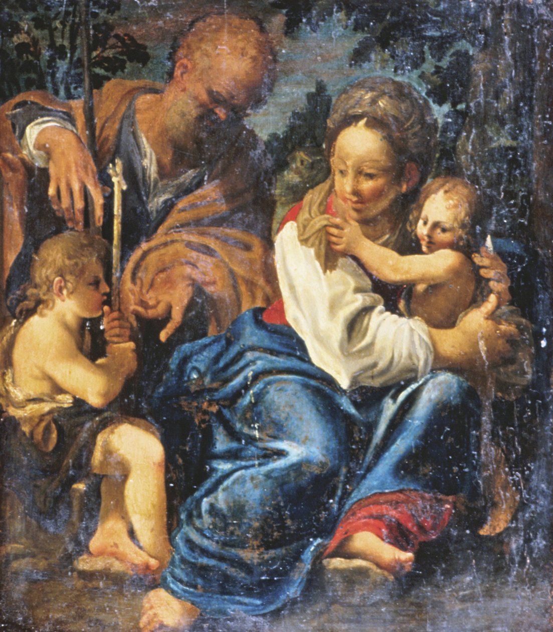 Holy Family av Bartolomeo Schedoni