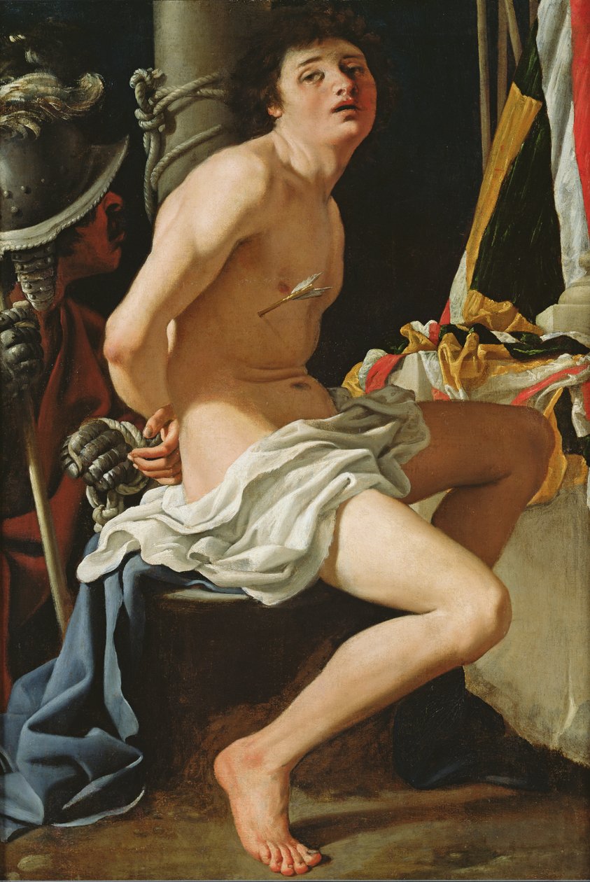 S:t Sebastians martyrskap av Bartolomeo Schedoni
