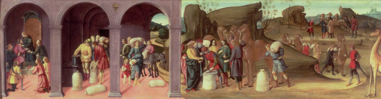 The Story of Joseph, II, (panel) av Bartolomeo di Giovanni