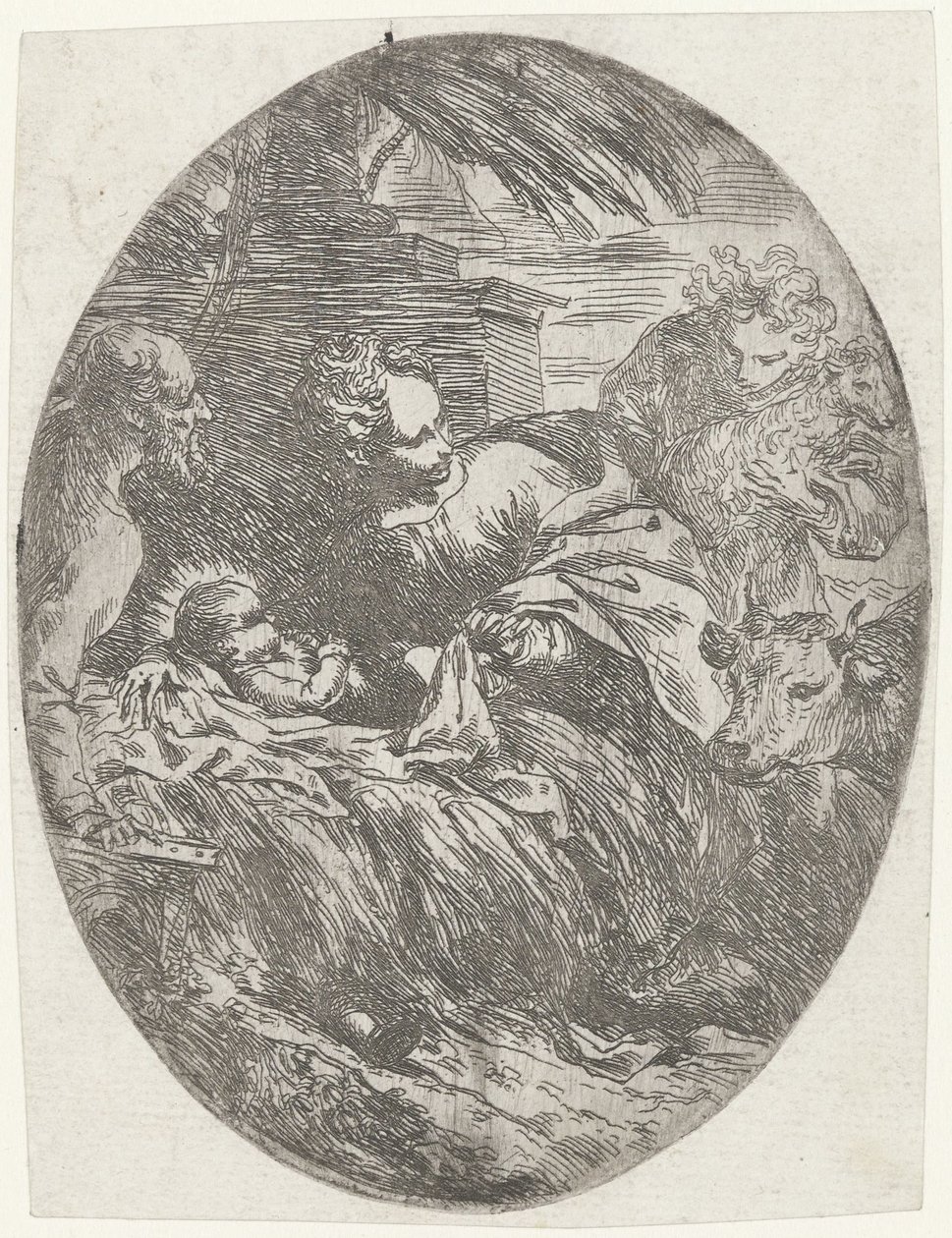 Kristi födelse av Bartolomeo Biscaino