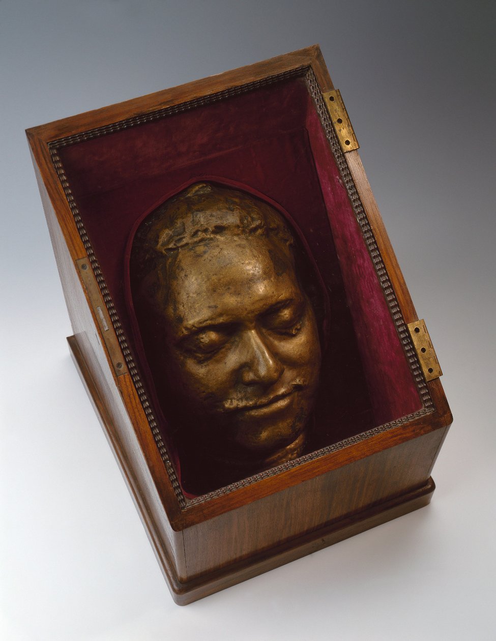 Peter I:s dödsmask, 1725 av Bartolomeo Carlo Rastrelli