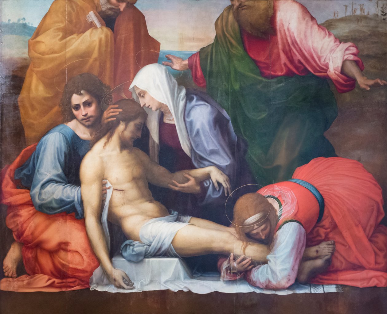 Klagoång över den döde Kristus av Bartolomeo Fra