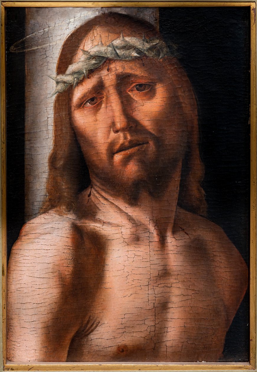 Kristus vid kolonnen, andra hälften av 1400-talet (olja på panel) av Bartolomeo Montagna