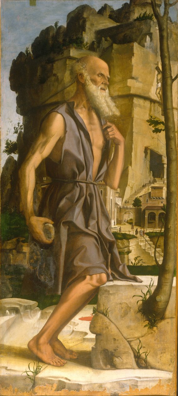 Sankt Hieronymus, 1482 av Bartolomeo Montagna