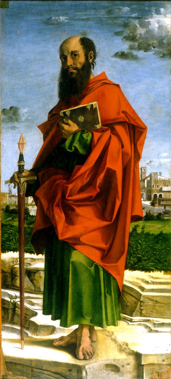 Sankte Pär av Bartolomeo Montagna