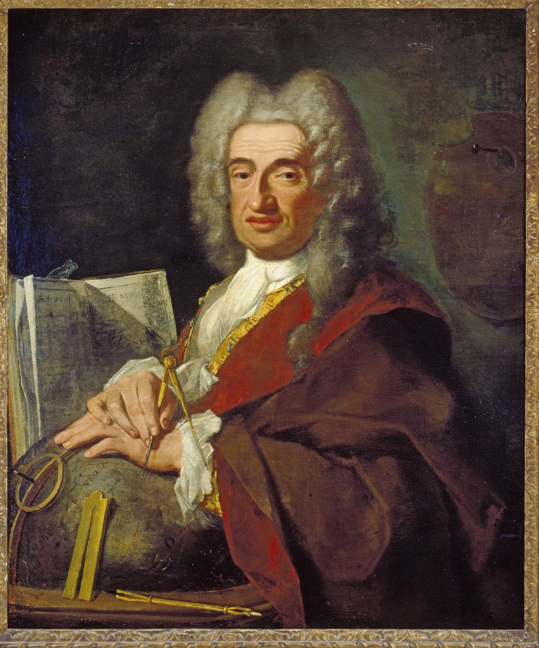 Luca Carlevarijs, ca 1724 (olja på duk) av Bartolomeo Nazari