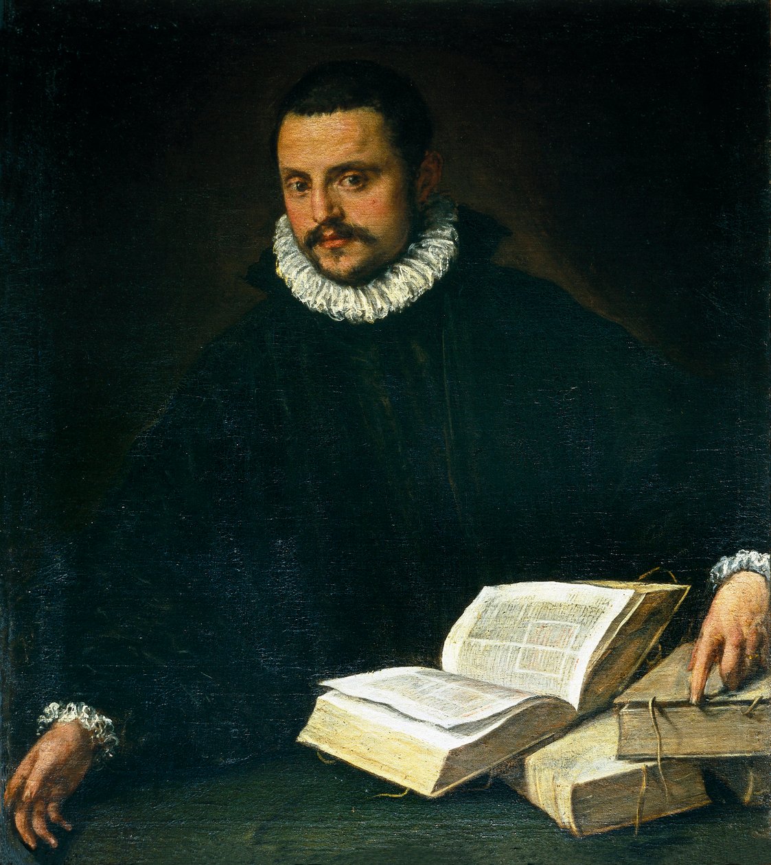 Porträtt av en anmärkningsvärd av Bartolomeo Passarotti