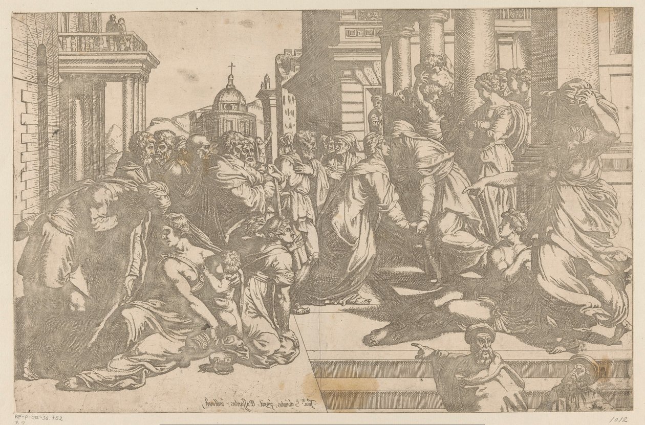 Visitation av Bartolomeo Passarotti