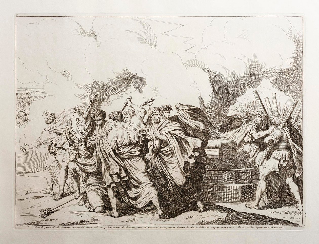 [Ännu inte titulerad] av Bartolomeo Pinelli