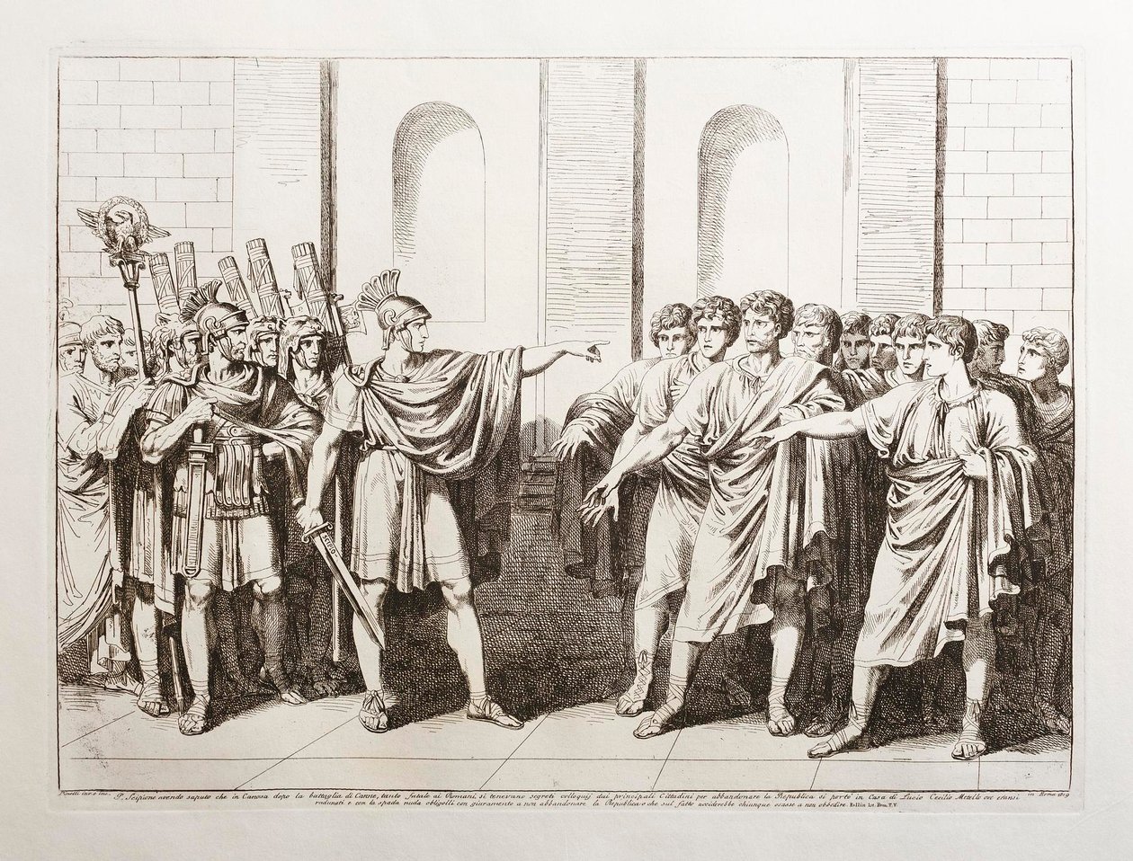 Utan titel av Bartolomeo Pinelli