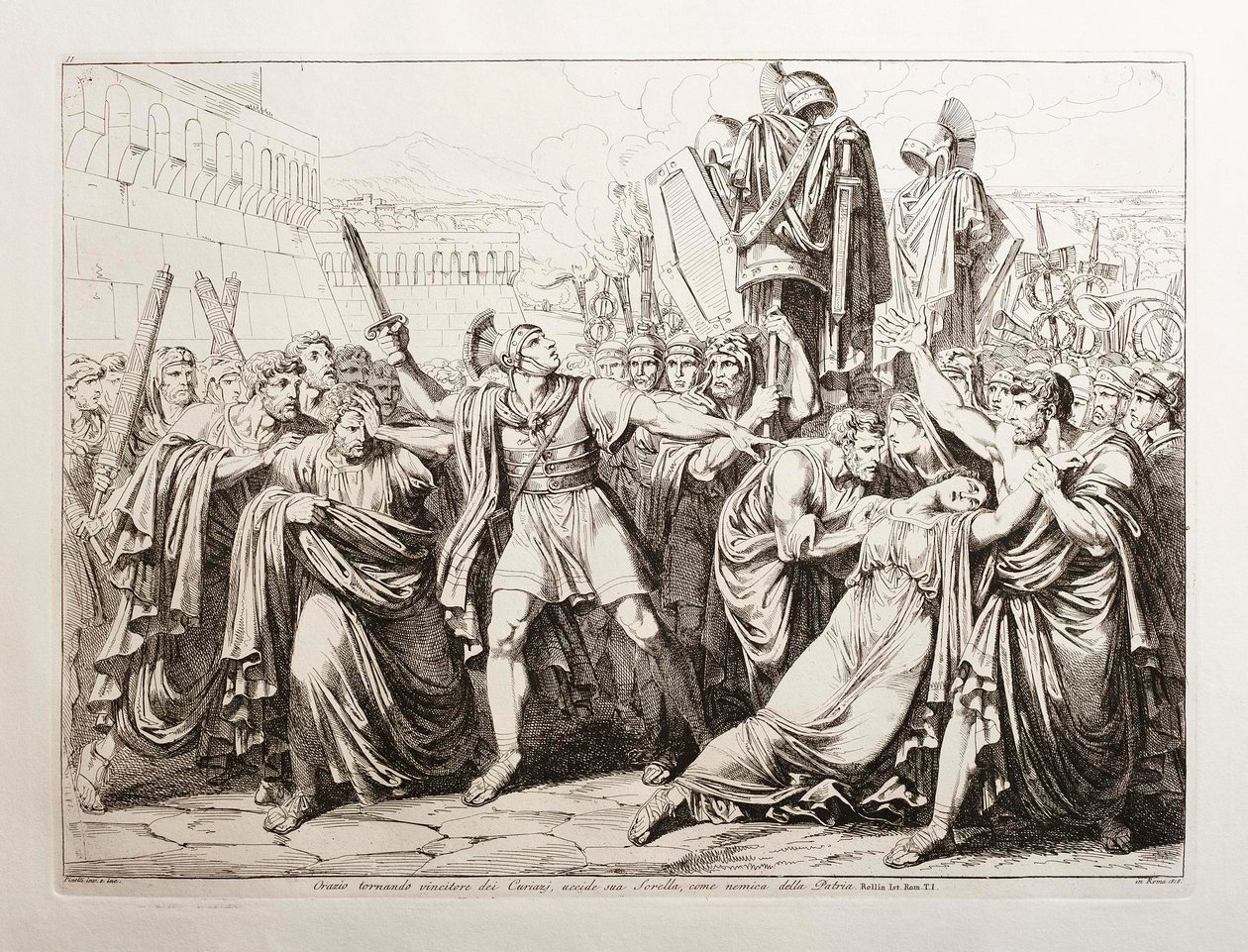 [Ännu inte titulerad] av Bartolomeo Pinelli