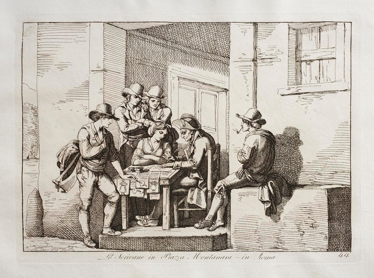 [Ännu inte titulerad] av Bartolomeo Pinelli