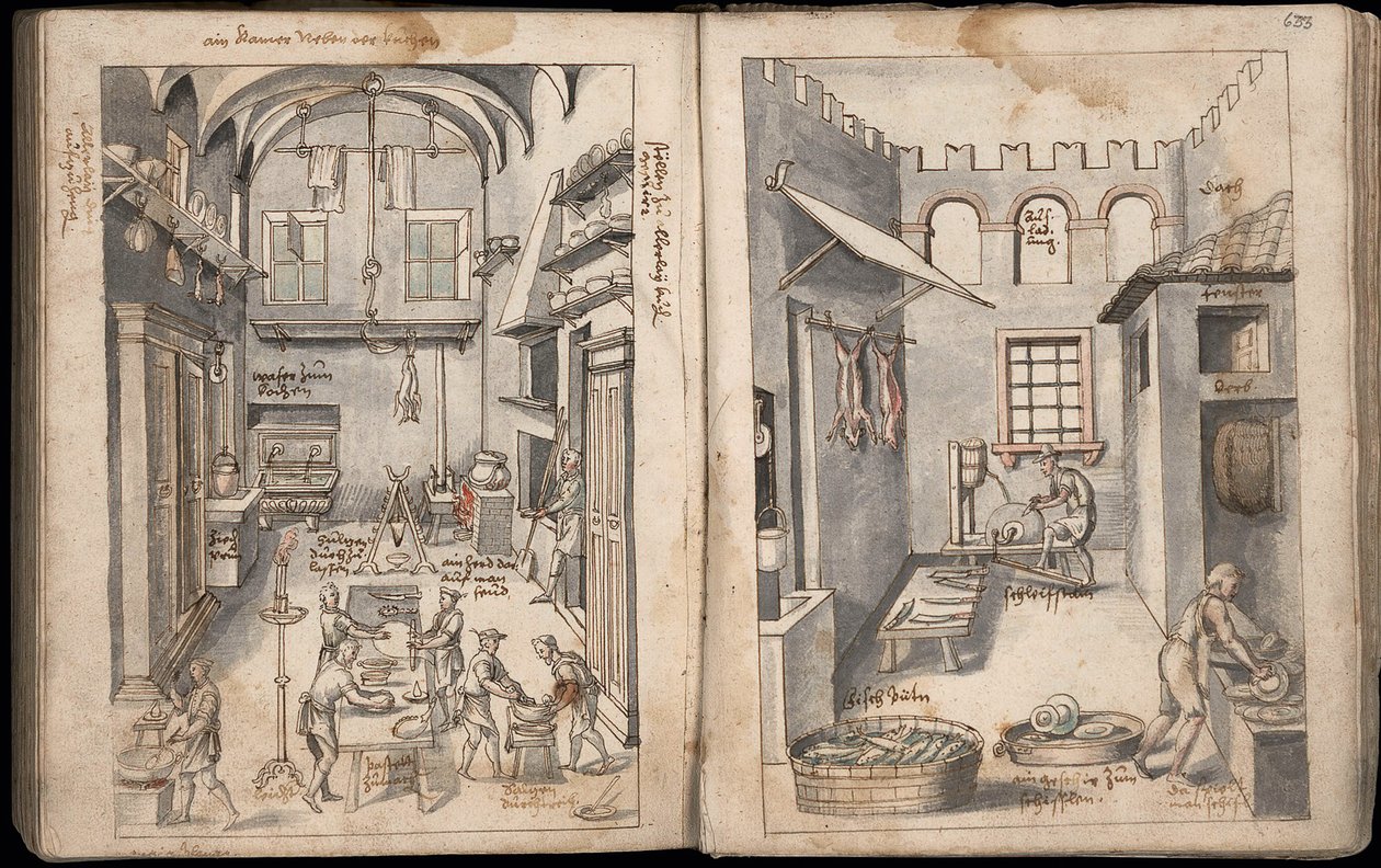 Kokbok Opera, 1570 av Bartolomeo Scappi
