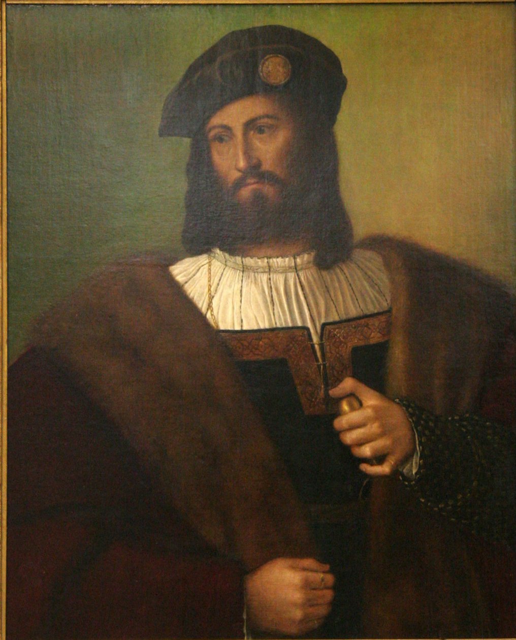 Porträtt av en man av Bartolomeo Veneto