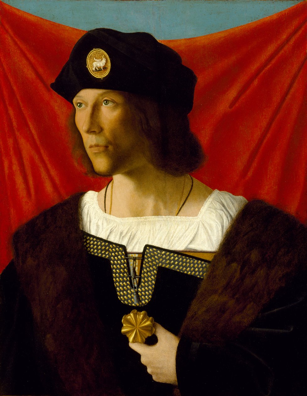Porträtt av en man, ca 1512 av Bartolomeo Veneto