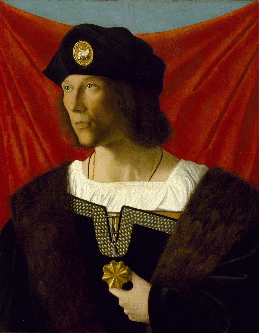 Porträtt av en gentleman av Bartolomeo Veneto