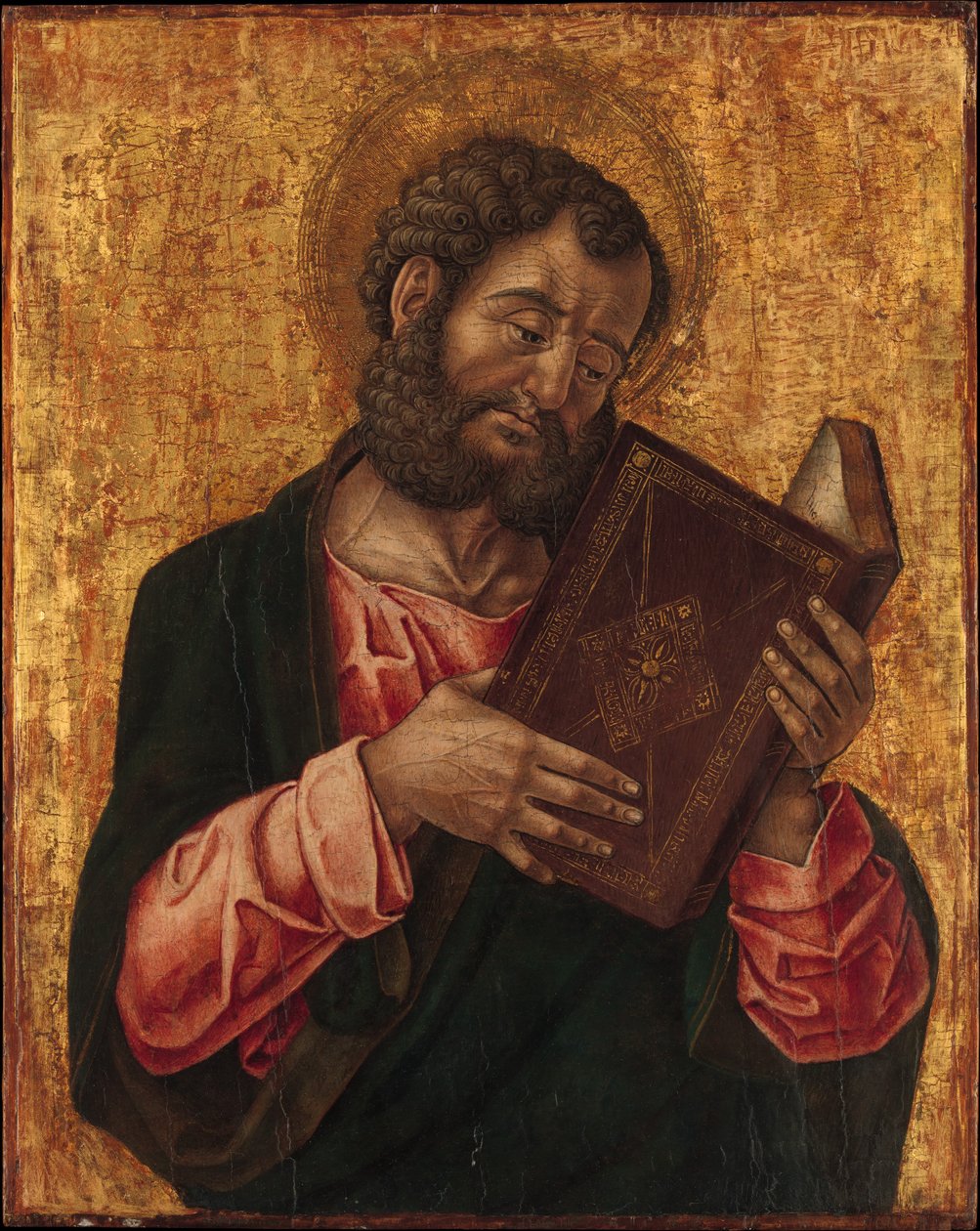 En Markusläsning, ca. 1470. av Bartolomeo Vivarini