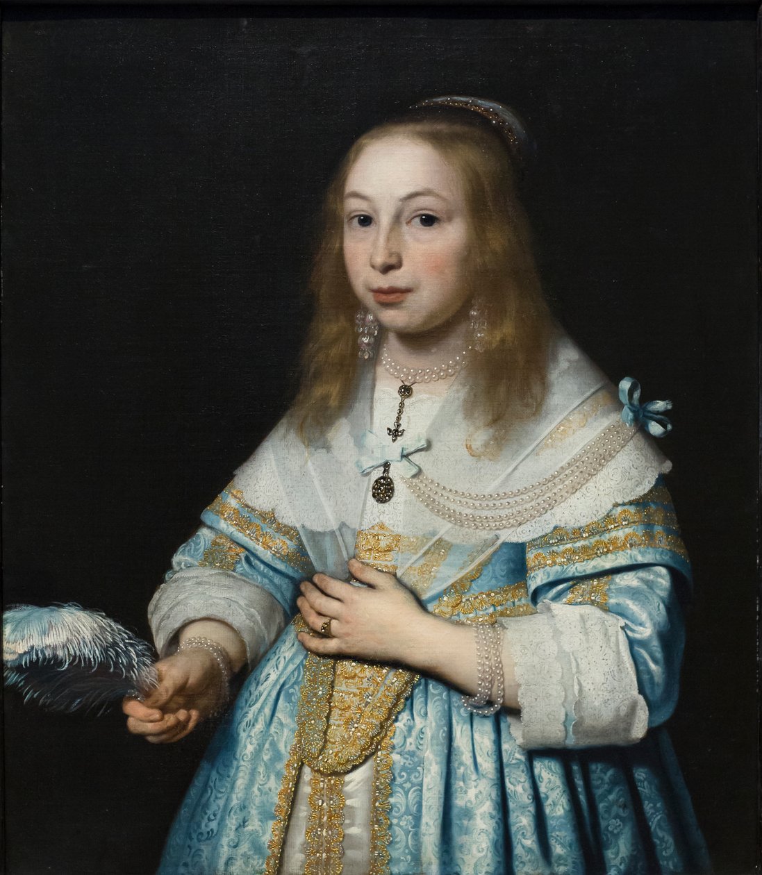 Porträtt av en flicka av Bartolomeus van der Helst