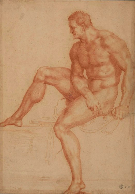 Study for Hercules av Bartolommeo Bandinelli