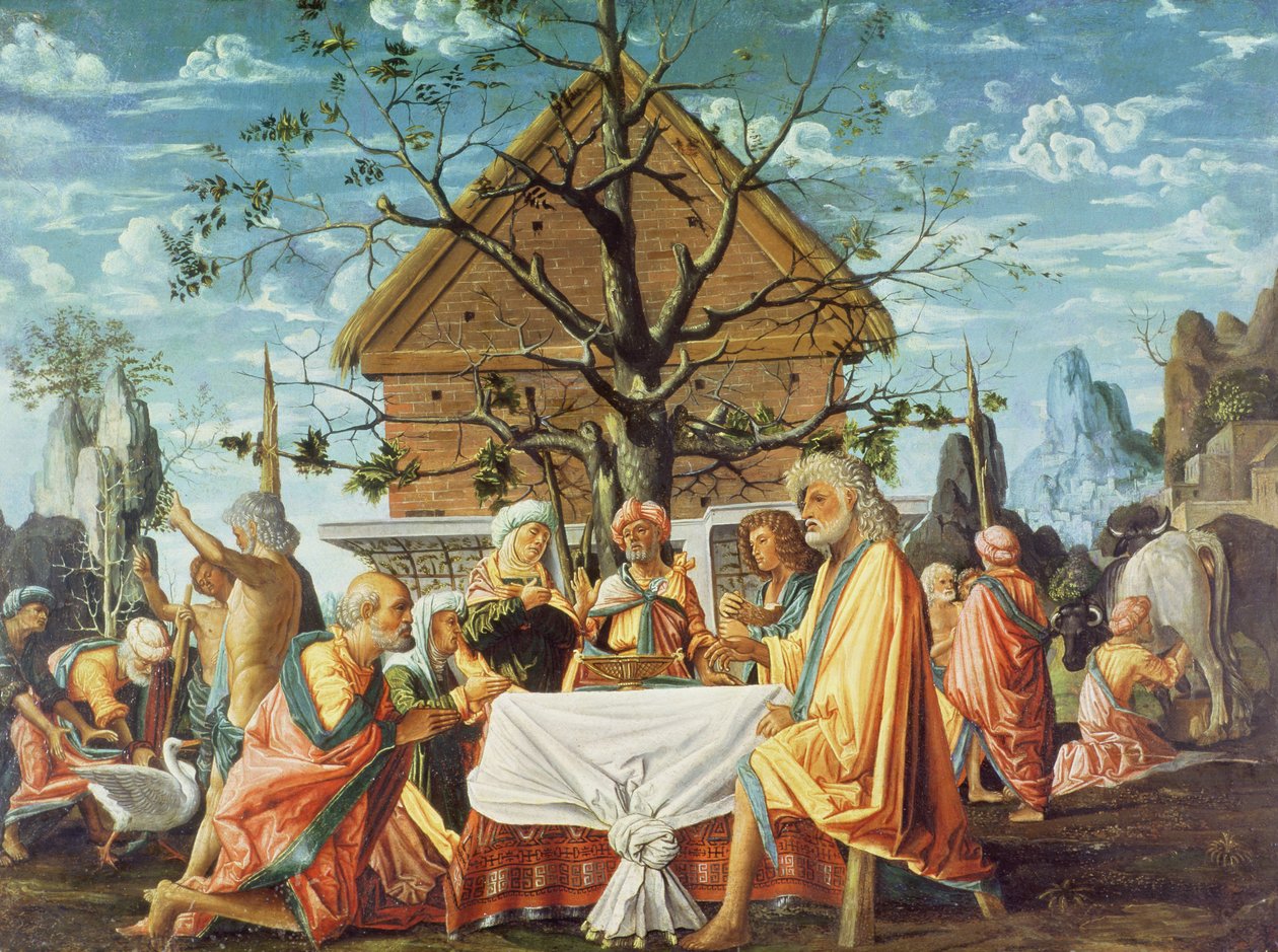 Filemon och Baucis, ca 1500 av Bartolommeo Suardi Bramantino