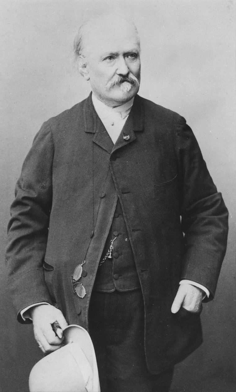Porträtt av Nicolas-Jules-Henri Gourdon de Genouillac av Bary