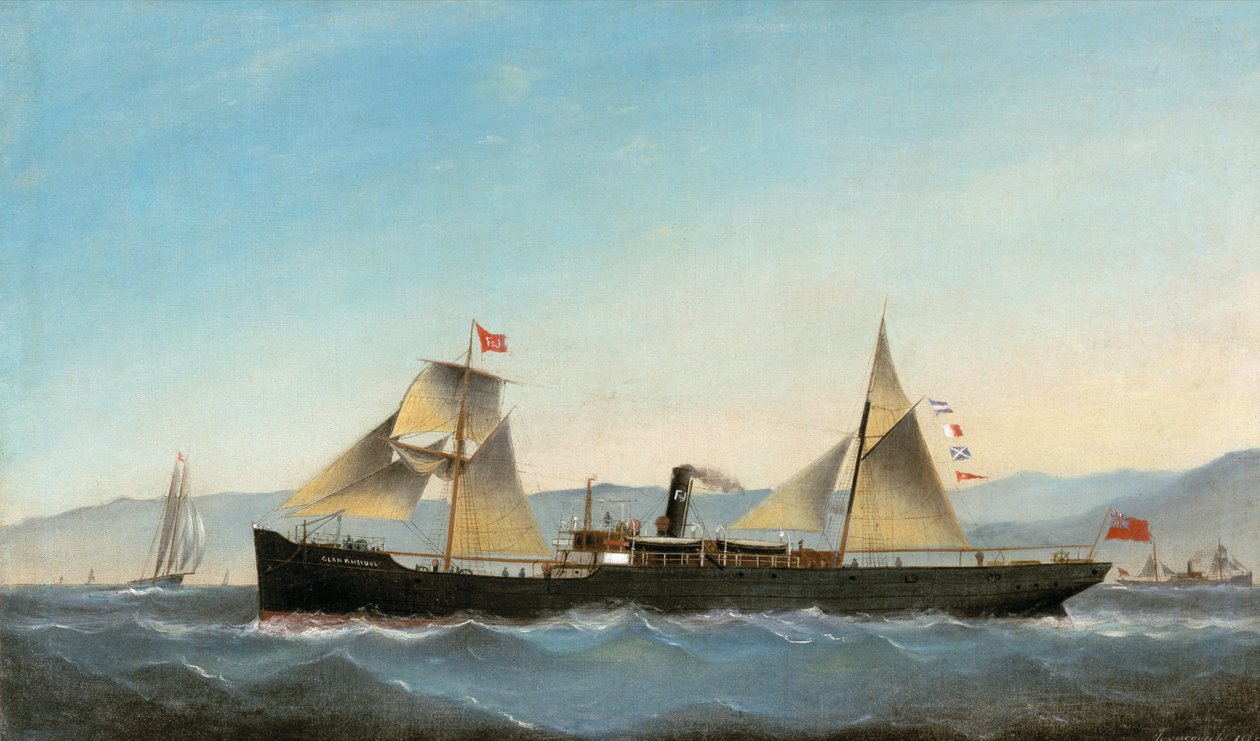 S.S. Glanrheidol av Basi Ivancovich