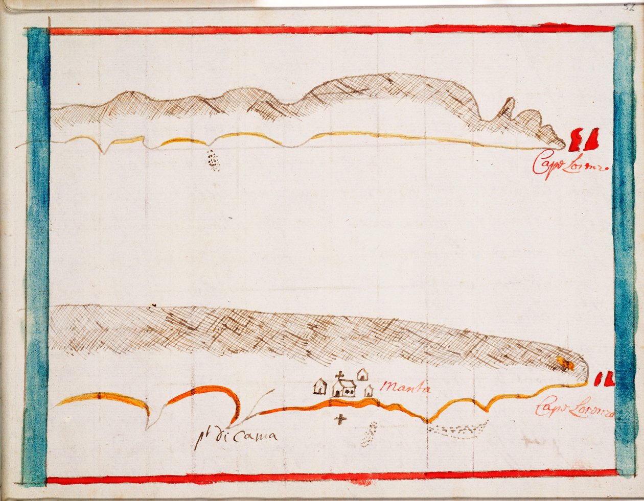 Cabo San Lorenzo och Manta av Basil Ringrose