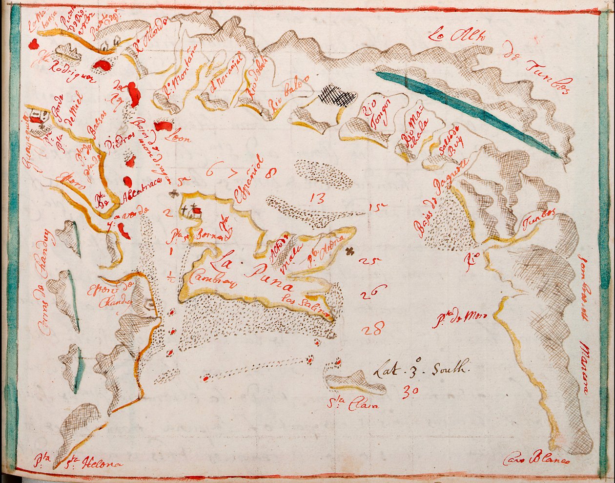 Guayaquil av Basil Ringrose