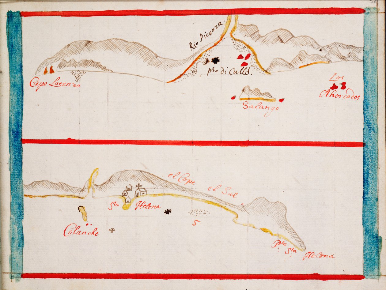 Isla Salanga och Santa Elena av Basil Ringrose